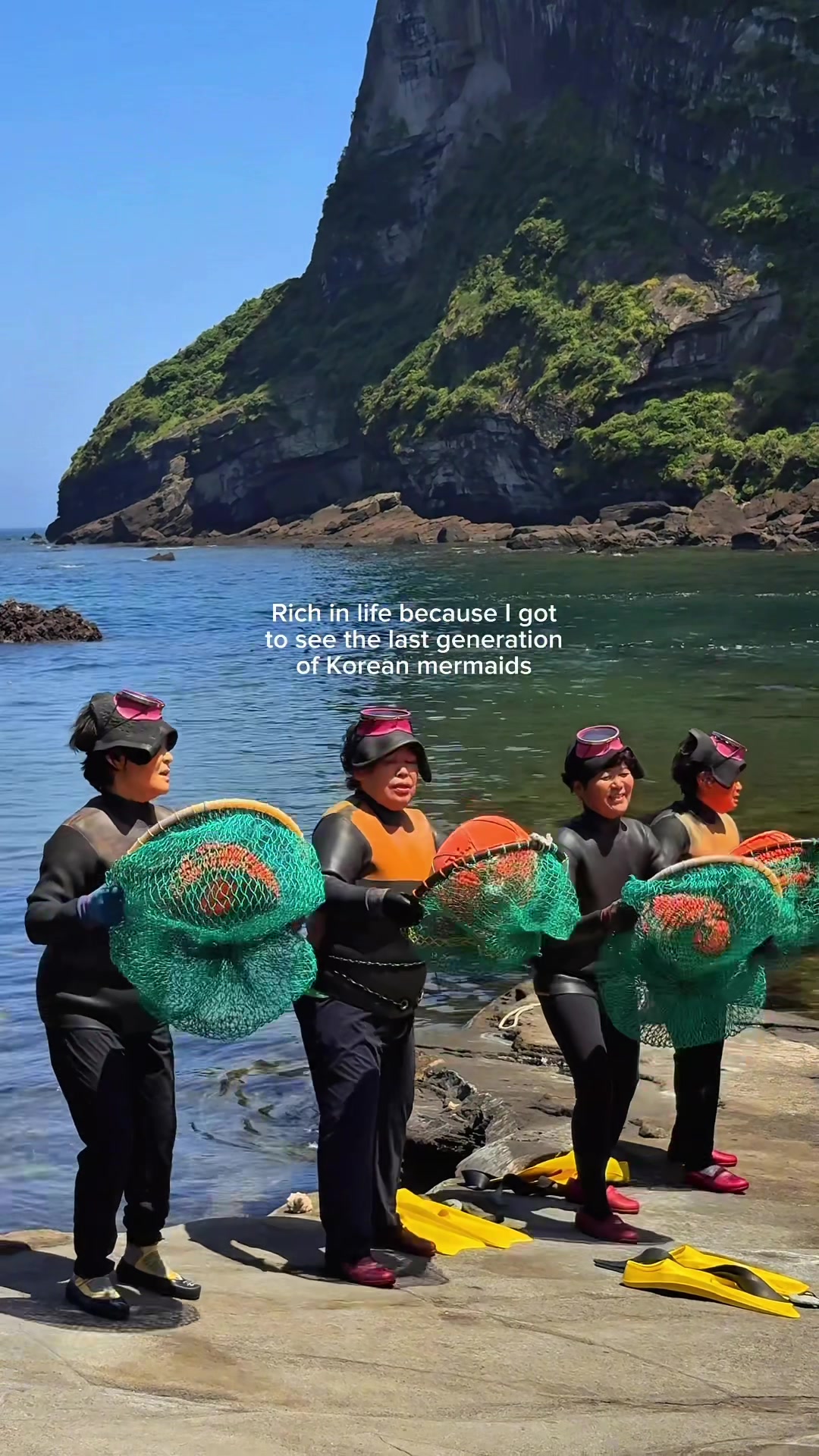 Jeju's Haenyeo Divers and Sunrise Peak