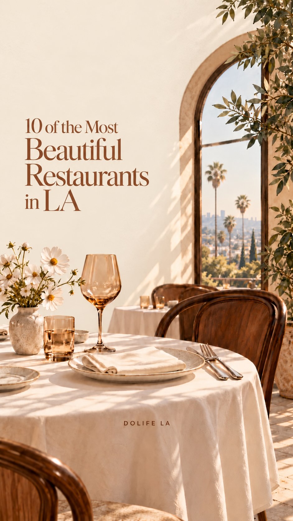 Chic Los Angeles Restaurants With Stunning Ambiance