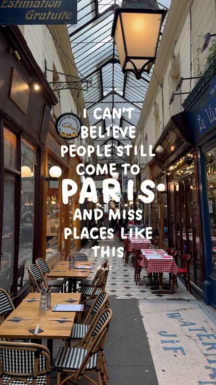 Parisian Covered Passages: A Hidden Gem