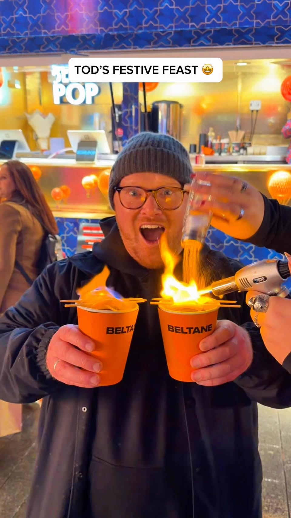 London Christmas Market Features Festive Food And Drinks