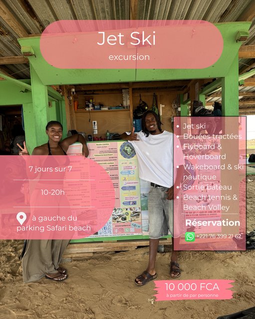 Saly Jet Ski Excursions