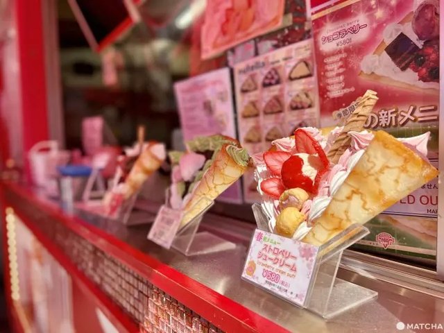 Popular Harajuku Crepe Shops