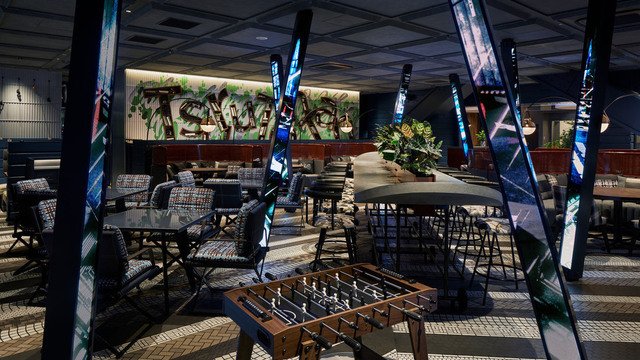 Shibuya's Stylish Udon Brasserie With Views