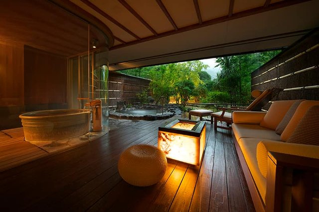 Luxury Ryokan with Private Hot Springs