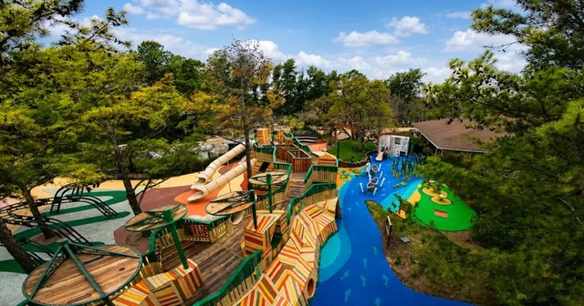 Theme Park Features Jungle-Inspired Playground