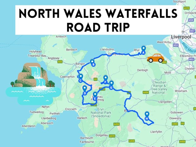 North Wales Road Trip: Explore Spectacular Waterfalls