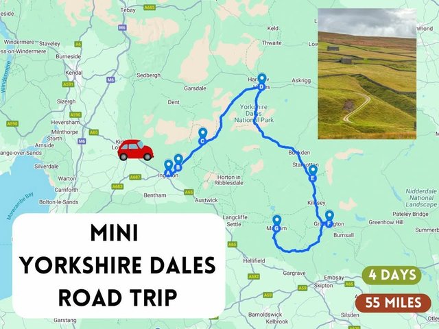 Yorkshire Dales Adventure: Waterfalls, Caves, and Villages