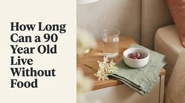 End-of-Life Survival Timelines: Food vs. Water