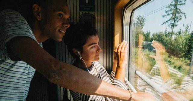 Autumn Train Journeys Through Denmark and Germany