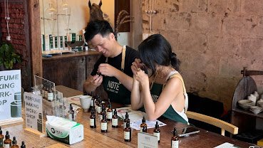 Perfume Workshop Inside Ho Chi Minh City Cafe
