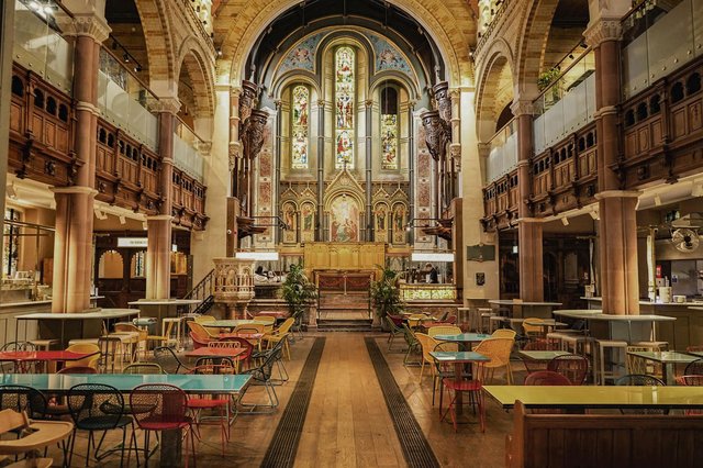 London Church Transformed Into Food and Cultural Hub
