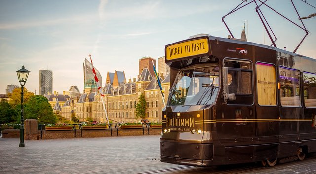 Netherlands' First Dining Tram Restaurant