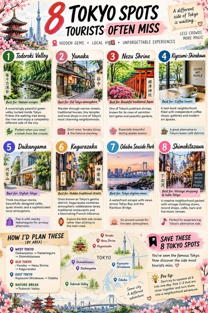 Tokyo's Hidden Gems For An Authentic Experience